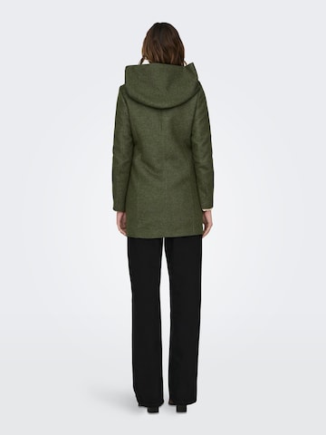 Manteau mi-saison 'Sedona' ONLY en vert