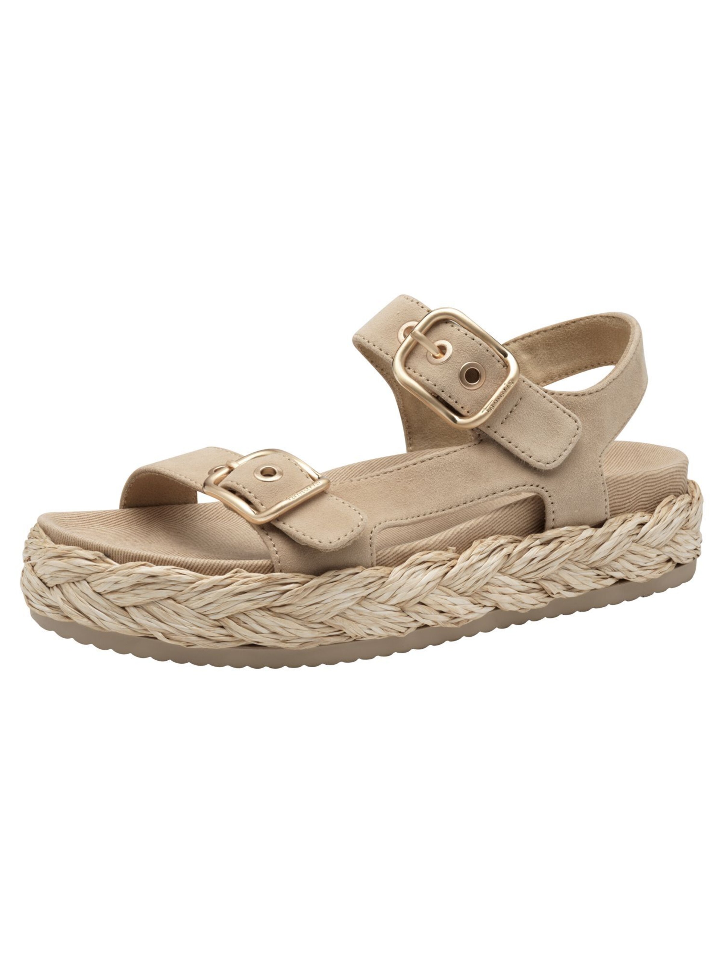 Tamaris Sandals in Brown: front