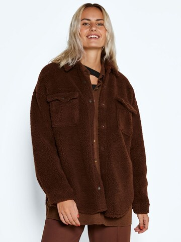 Noisy may Between-Season Jacket 'Sakiran' in Brown: front