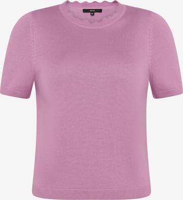 Pull-over zero en violet : devant