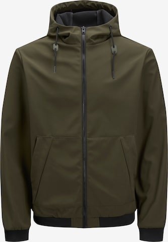 Veste mi-saison JACK & JONES en vert : devant