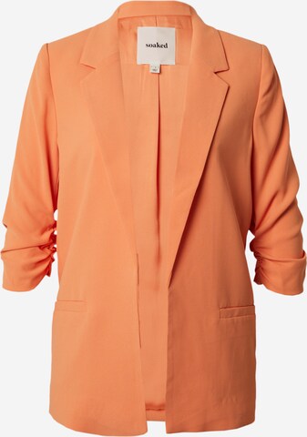 Blazer 'Shirley' SOAKED IN LUXURY en orange : devant