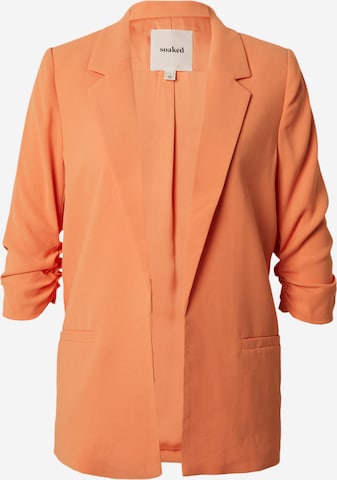 SOAKED IN LUXURY Blazer 'Shirley' in Orange: front