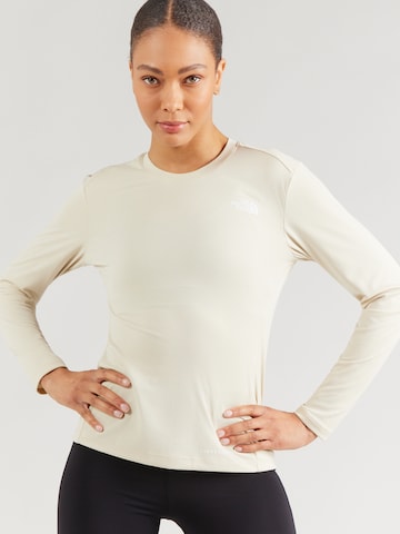 THE NORTH FACE Funkcionalna majica 'SHADOW' | siva barva: sprednja stran