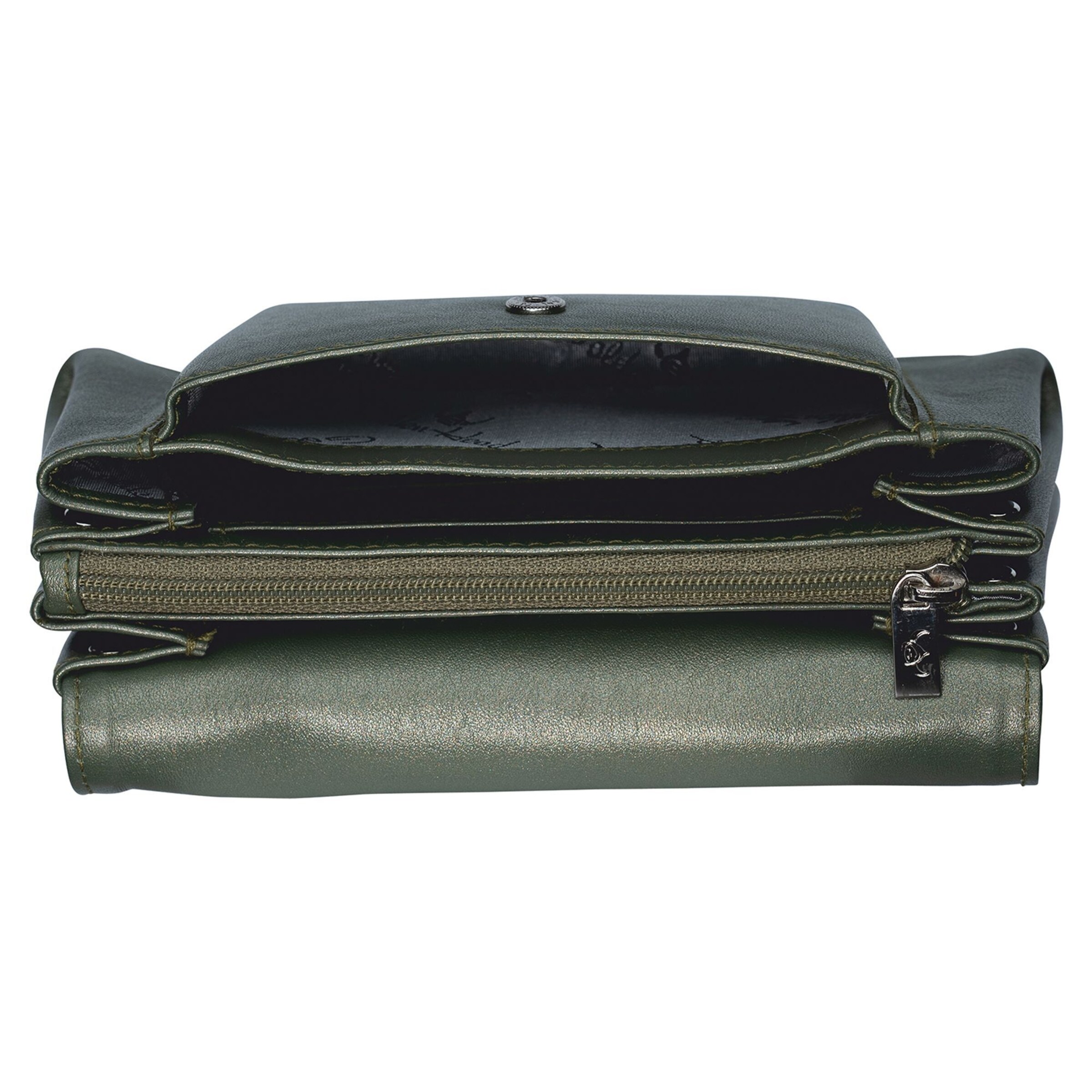 Portamonete 'Valencia' di GOLDEN HEAD in verde