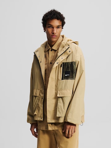 Giacca di mezza stagione ' Utility' di KARL LAGERFELD JEANS in giallo: frontale
