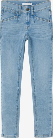 NAME IT Slimfit Jeans 'Polly' i blå: forside