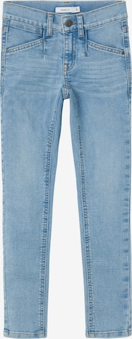 NAME IT Slimfit Jeans 'Polly' i blå: framsida