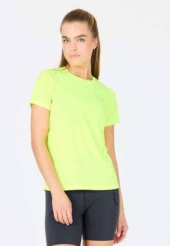 ENDURANCE Performance shirt 'Vista' in Yellow: front