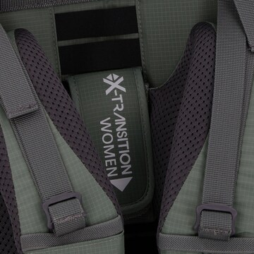 JACK WOLFSKIN Sports backpack 'Highland Trail 45' in Green