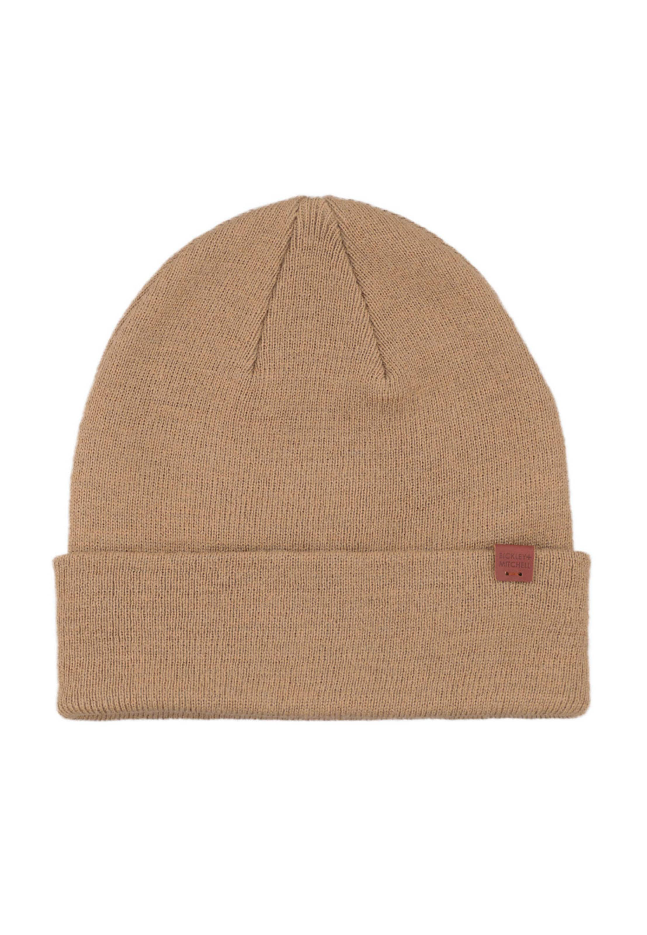 Bickley + Mitchell Beanie in Beige: front
