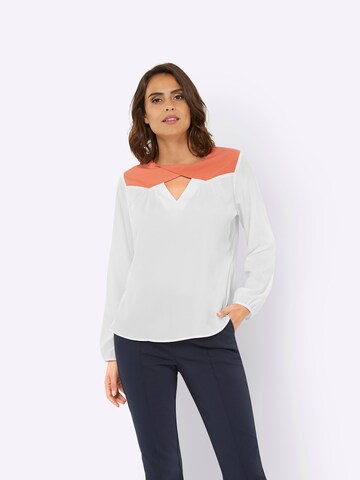 heine Blouse in Beige: front