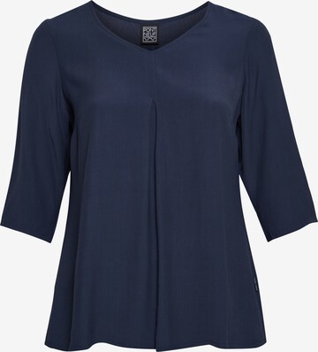 Pont Neuf Blouse 'Nadina' in Blauw: voorkant