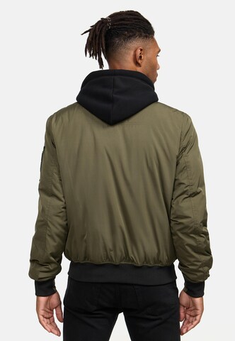 STONE HARBOUR Between-season jacket 'Hoobo' in Green