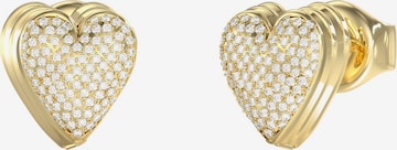 GUESS Náušnice – žlutá: přední strana