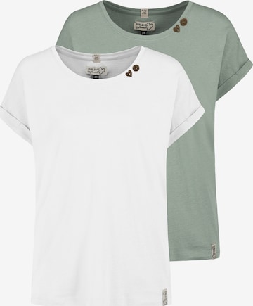 Sublevel Shirt in Green: front