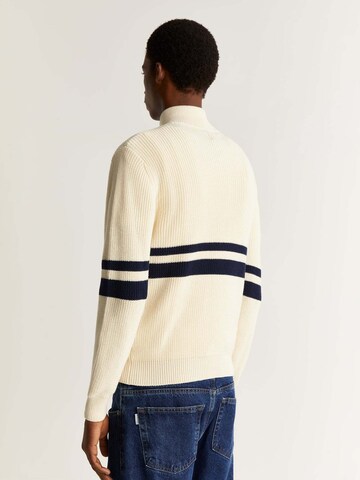 Scalpers Sweter w kolorze biały