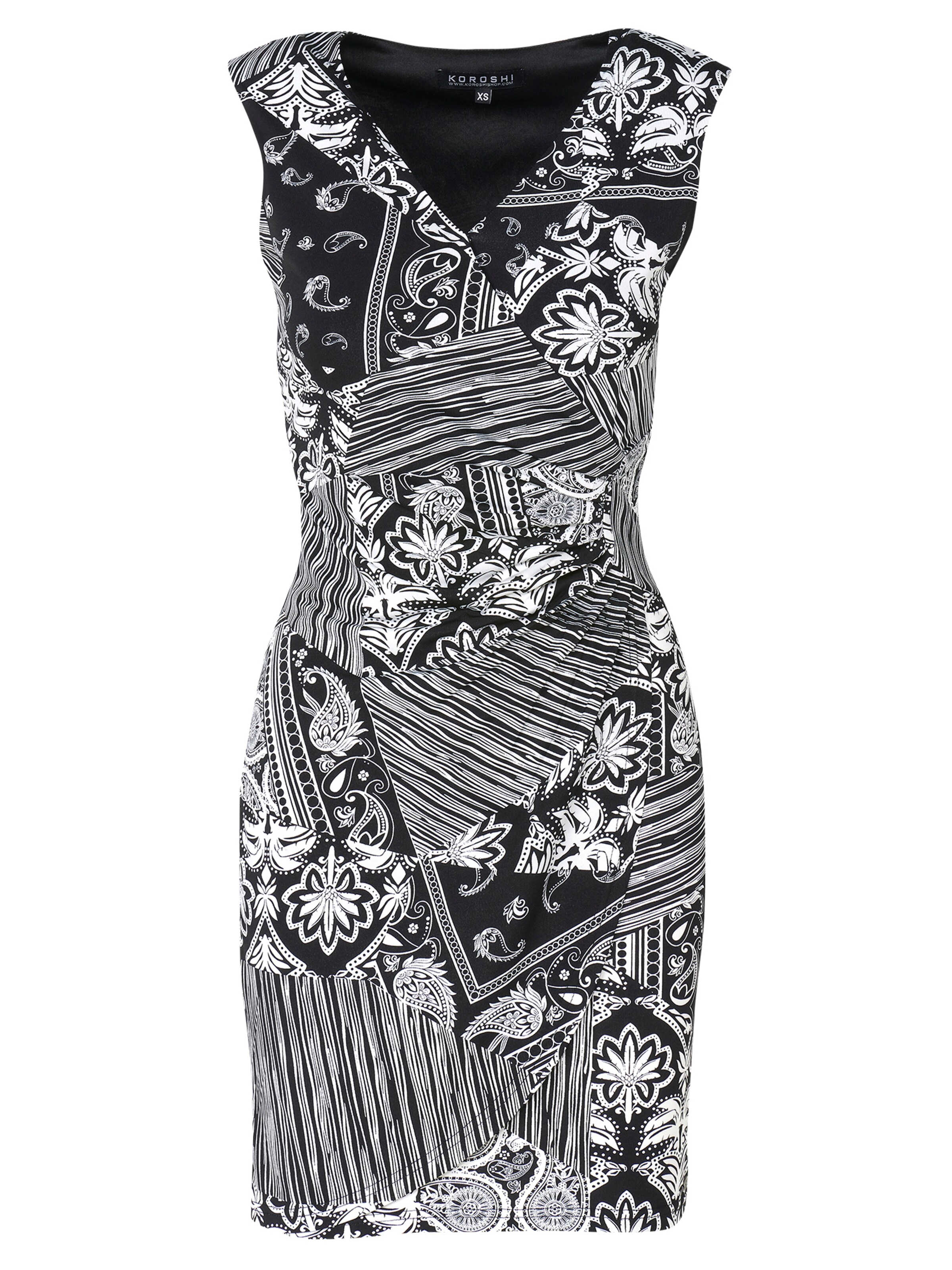 KOROSHI Nyári ruhák - fekete: elől