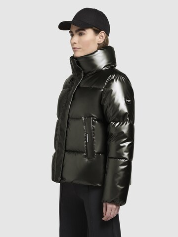 khujo Winterjas 'Rinja Shiny' in Groen