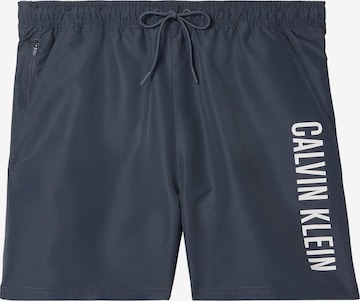 Shorts de bain Calvin Klein Swimwear en bleu : devant