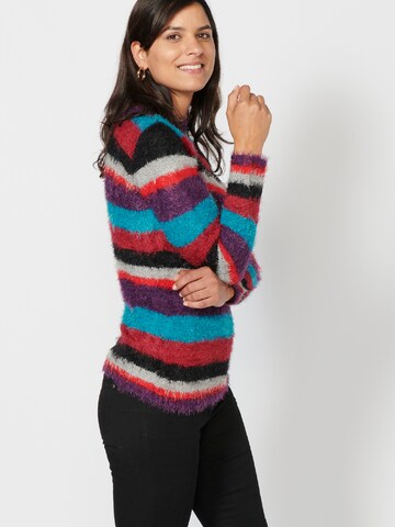 KOROSHI Pullover in Mischfarben