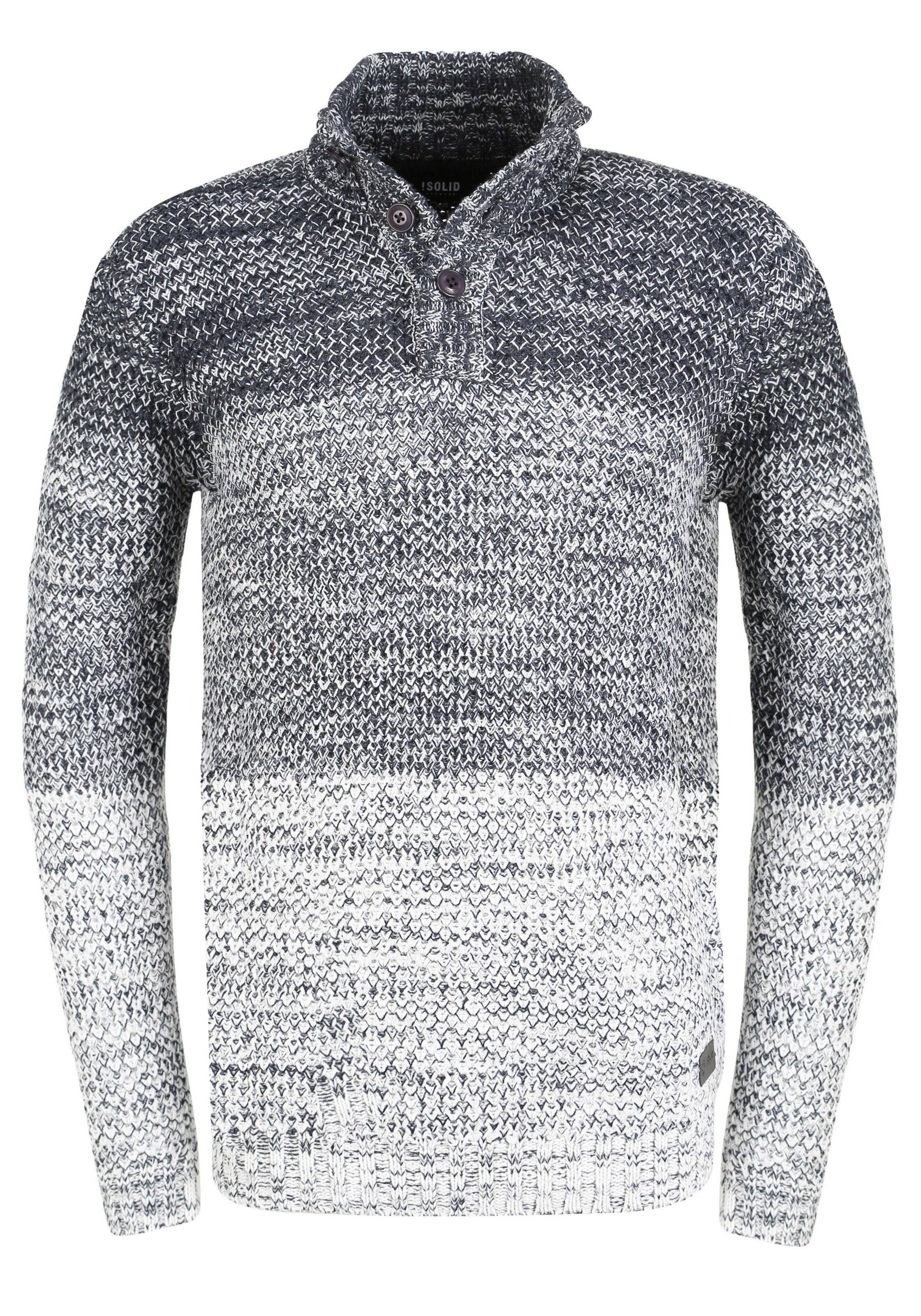 Pull-over 'Afton' !Solid en bleu : devant