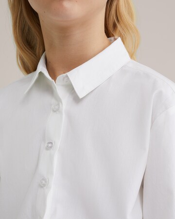 Chemisier WE Fashion en blanc