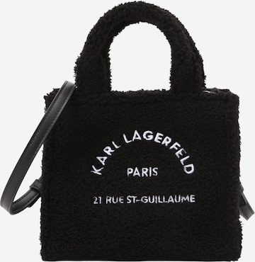 Karl Lagerfeld Сумки 'Rue St-Guillaume' в Черный: спереди