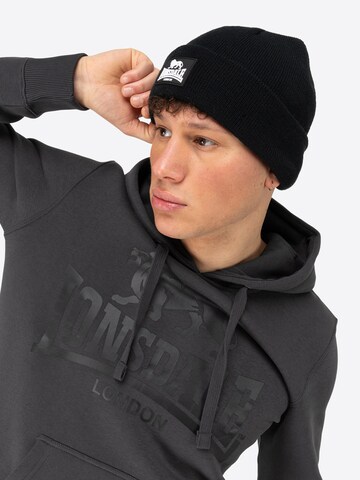 LONSDALE Beanie 'Dalston' in Black