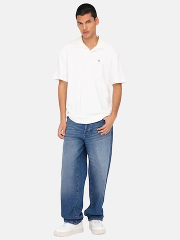 Only & Sons Loosefit Jeans 'ONSFADE' in Blauw