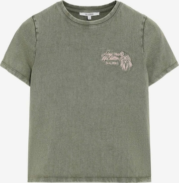 Tricou 'Dog' de la Scalpers pe verde: față