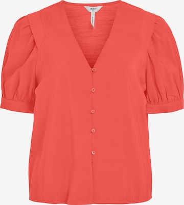 OBJECT Блуза в оранжево: отпред