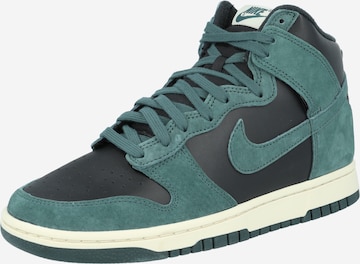 Nike Sportswear - Sapatilhas altas 'DUNK HI RETRO PRM' em preto: frente