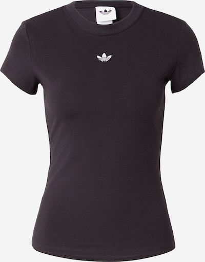 XS dydžio Marškinėliai iš ADIDAS ORIGINALS, spalva – juoda / balta, Prekių apžvalga