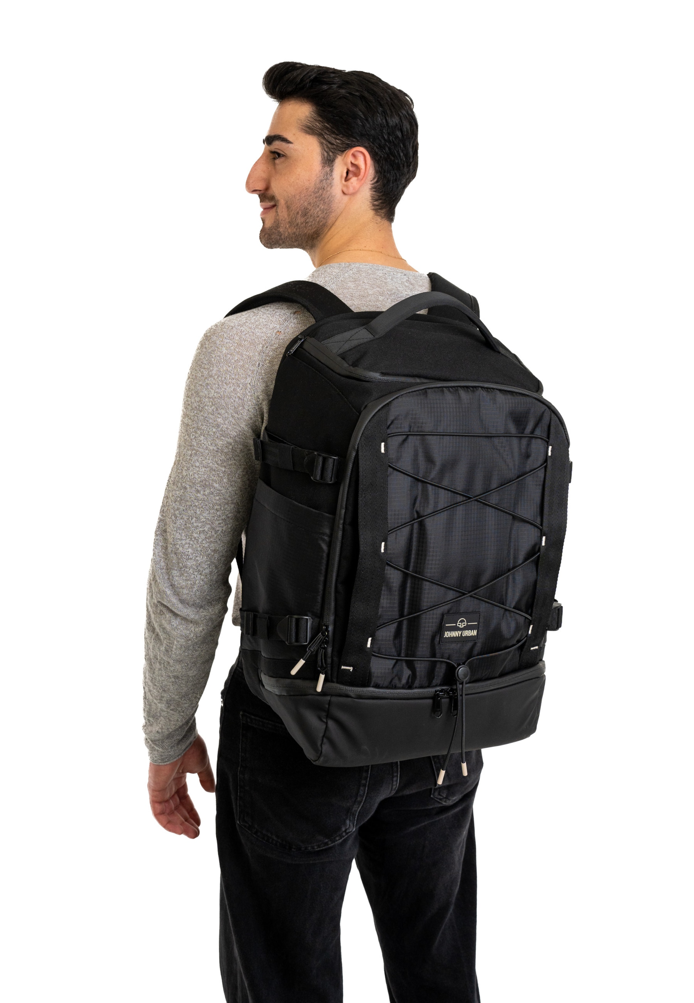 Sac à dos Johnny Urban en noir : devant