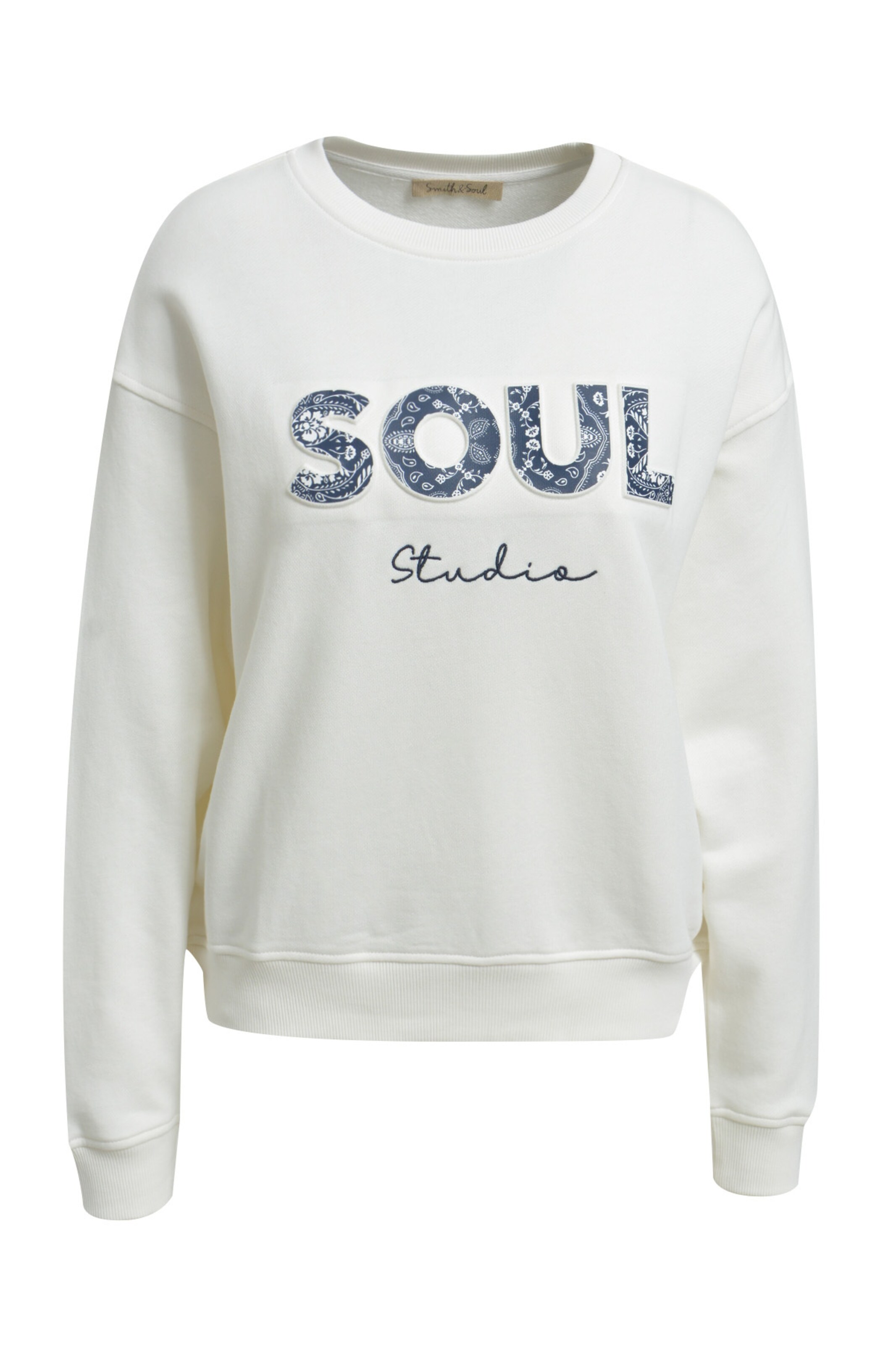 Smith&Soul Sweatshirt in White: front