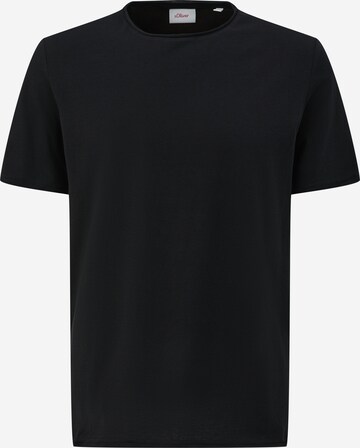 s.Oliver Shirt in Black: front