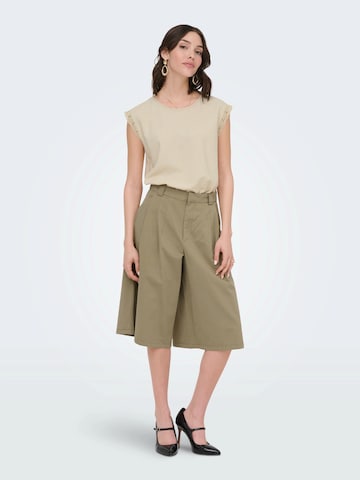 JDY Тениска 'JDYSAY' в бежово