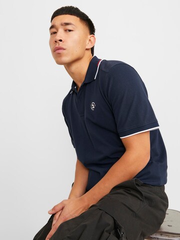 JACK & JONES Poloshirt 'Hass' in Blau