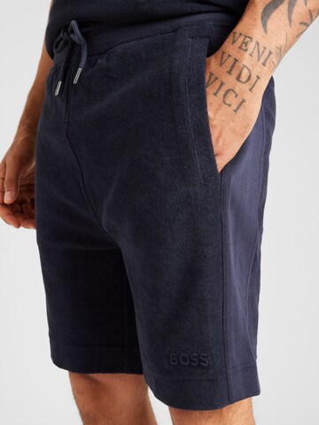 Regular Pantalon BOSS en bleu