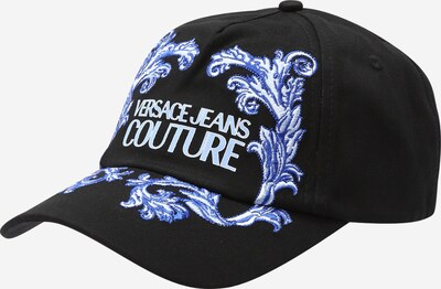 Kepurė iš Versace Jeans Couture, spalva – mėlyna / šviesiai mėlyna / juoda / balta, Prekių apžvalga