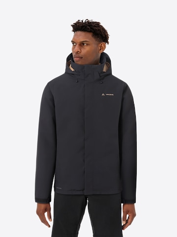 VAUDE Outdoorjas ' Abelia ' in Zwart: voorkant
