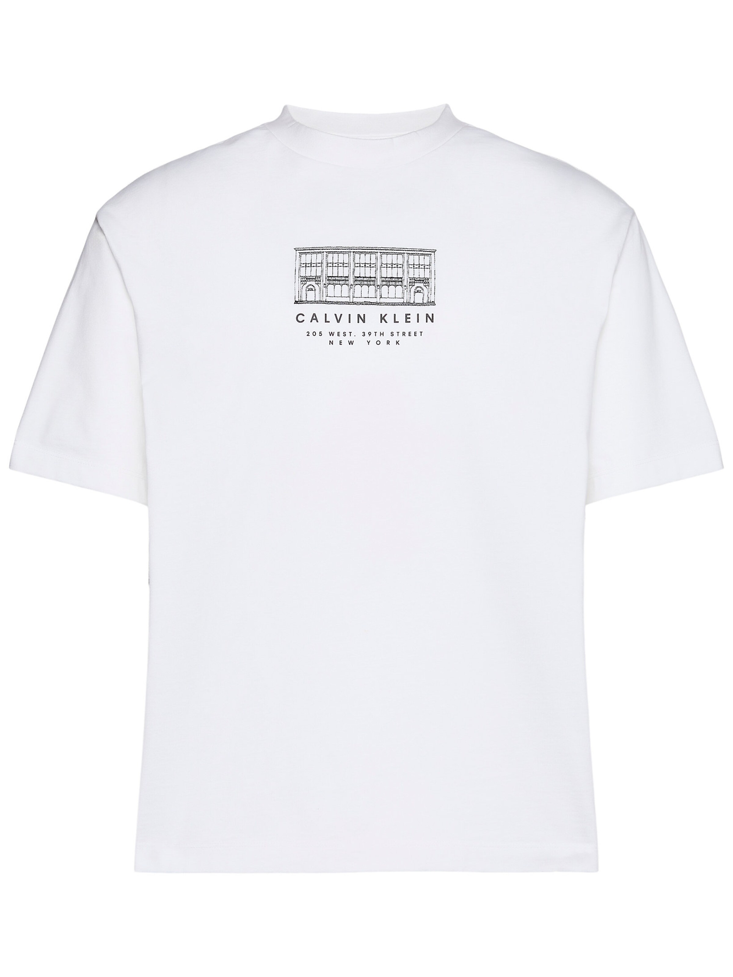 Calvin Klein Jeans T-Shirt en XXS en noir / blanc, Vue avec produit