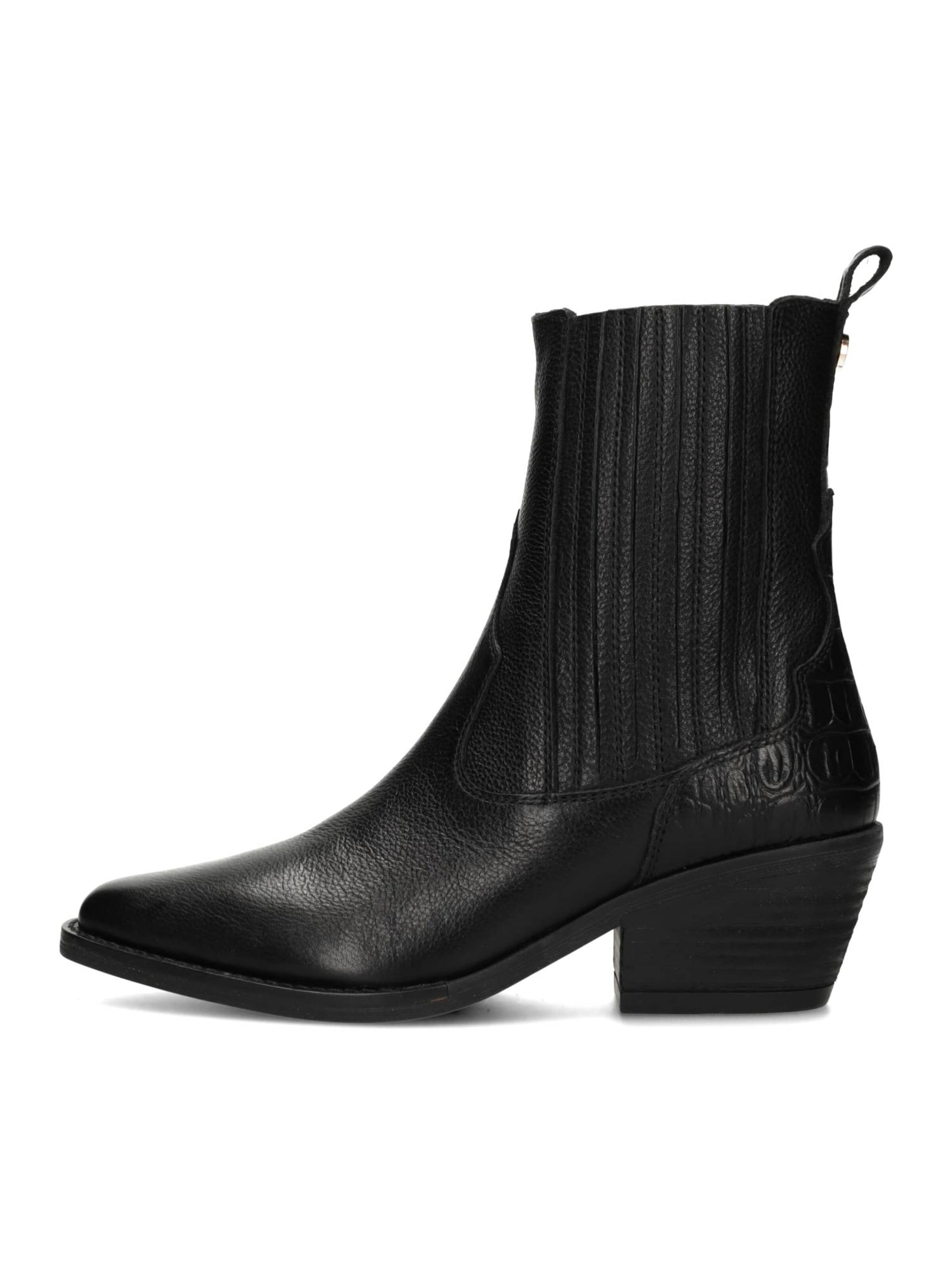 Bottines 'LEXXHM' Haboob en noir : devant