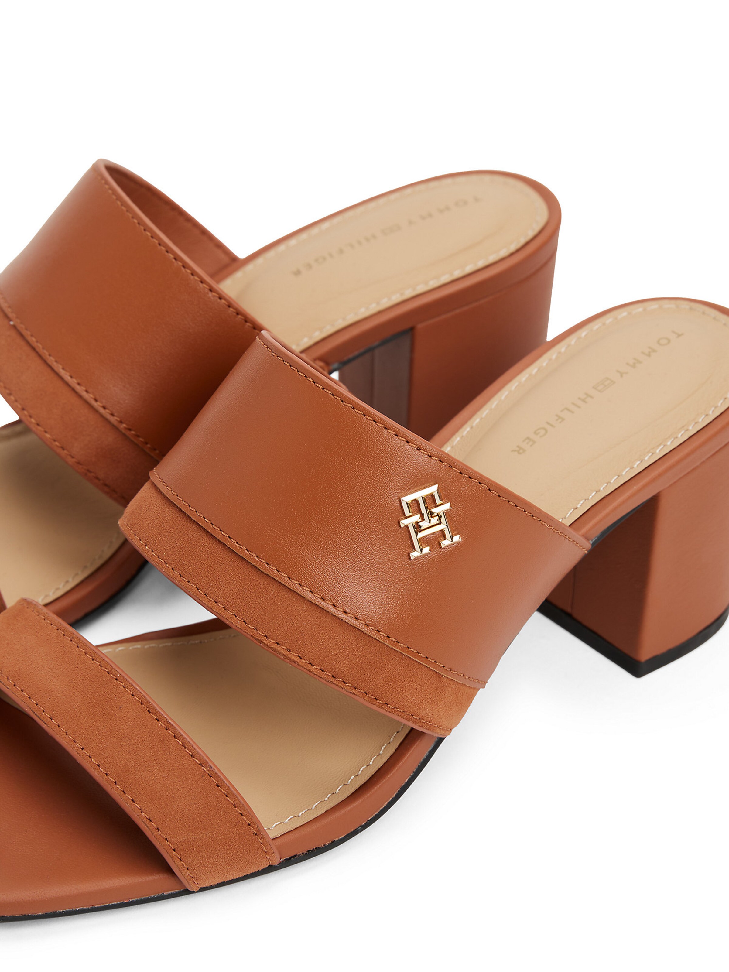 TOMMY HILFIGER Muiltjes in Bruin