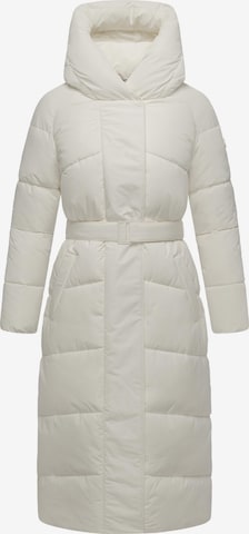Cappotto invernale 'Eisblick 14' di NAVAHOO in bianco: frontale