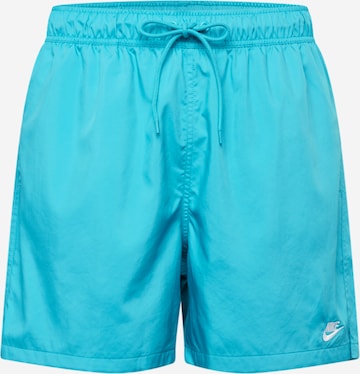 Nike Sportswear Штаны 'Club' в Синий: спереди