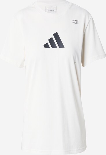 ADIDAS PERFORMANCE Toiminnallinen paita 'TR CAT G T' värissä musta / offwhite, Tuotenäkymä