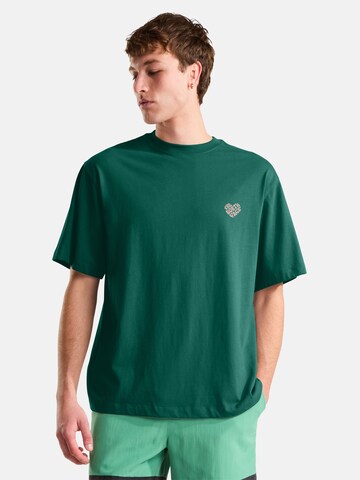 THE NORTH FACE Bluser & t-shirts 'Brand Proud' i grøn: forside