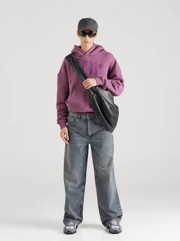 Sweat-shirt Pequs en violet